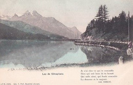 LAC DE SILVAPLANA           POEME  DE EUG RAMBERT - Silvaplana