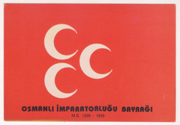 OTTOMAN FLAGS POSTCARD - Bandiere