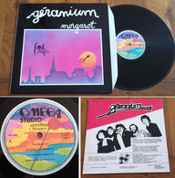 RARE French LP 33t RPM (12") GERANIUM "Morgarot" (1981) - Collectors