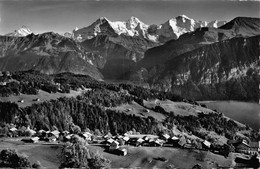 Beatenberg Dorfpartie  Mit Schreckhorn Eiger Mönch Jungfrau - Beatenberg