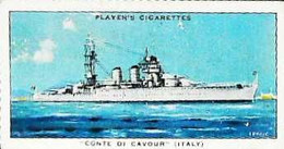 ► N°28 "Conte Di Cavo" Italian Battleship  MODERN NAVAL CRAFT  Chromo JOHN PLAYERS & SONS  CIGARETTE Imperial Tobacco - Player's