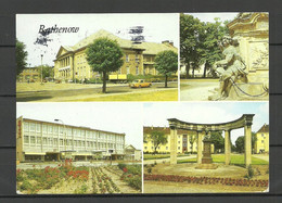 Deutschland DDR Ansichtskarte RATHENOW Gesendet 1997 Mit Briefmarke - Rathenow