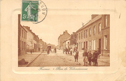 CPA 59 FRESNES RUE DE VALENCIENNE - Sonstige & Ohne Zuordnung