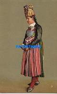 164467 SWITZERLAND BRIDE FROM THE KT. SCHAFFHAUSEN COSTUMES WOMAN POSTAL POSTCARD - Hausen Am Albis 