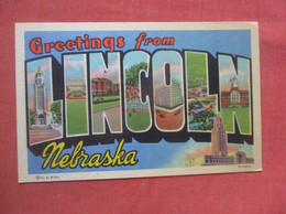 Greetings  Lincoln Nebraska > Lincoln    Ref 5023 - Lincoln