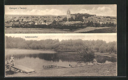 AK Usingen I. Taunus, Gesamtansicht, Hattsteinsweiher - Usingen