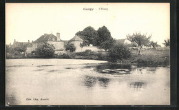 CPA Gurgy, L`Etang, Vue De Ufer - Gurgy