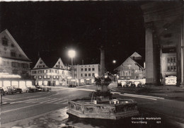 AK - Vorarlberg - Dornbirn - Hauptplatz Bei Nacht - 1961 - Dornbirn