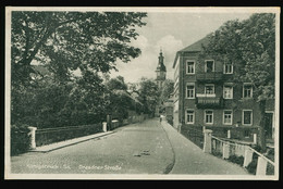 AK Um 1930 Königsbrück In Sachsen, Dresdner Straße - Koenigsbrueck