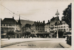 Neuchatel Real Ph. Place Purry Envoi à Bosc Becon Les Bryeres Courbevoie Ice Cream Seller - Neuchâtel