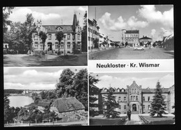 DDR Mehrbild AK 1980 Neukloster Kreis Wismar Mit Marktplatz - Neukloster