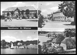 DDR Mehrbild AK 1980 Neukloster Kreis Wismar Mit HO Gaststätte Stadt Neukloster - Neukloster