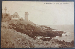 CPA 29 PLOUGONVELIN - SAINT MATHIEU - La Pointe Et Le Sémaphore - Editeur  Roué - Ref. A 28 - Plougonvelin