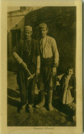 ALBANIA - ALBANIAN MASONS  / MURATORI ALBANESI - FOTO A. ALEMANNI - 1920s (BG10887) - Albania