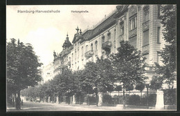 AK Hamburg-Harvestehude, Hartungstrasse Mit Gebäudezeile - Eimsbuettel