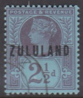 1888. ZULULAND.  Victoria. 2½ D.  (MICHEL 5) - JF422259 - Zululand (1888-1902)