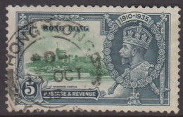 1935. HONG KONG Georg V. 5 Cents. (Michel 133) - JF422279 - Gebruikt