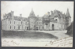CPA 29 PLOUVORN (environs De SAINT POL DE LEON ) - Château De Keruzoret - Andrieu 156 Précurseur - Réf. S 125 - Saint-Pol-de-Léon