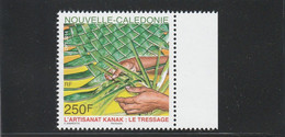 NOUVELLE CALEDONIE YVERT N° 1229 **   ART KANAK LE TRESSAGE - Neufs