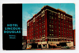 - CPSM QUINCY (USA / Illinois) - HOTEL LINCOLN-DOUGLAS - - Sonstige & Ohne Zuordnung