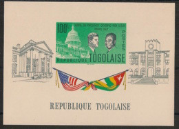 Togo - 1962 - Bloc Feuillet BF N°Yv. 8 - Voyage Du Président Aux USA - Neuf Luxe ** / MNH / Postfrisch - Togo (1960-...)