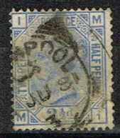 GB93 - GRANDE BRETAGNE N° 62 Obl. Reine Victoria - Gebraucht