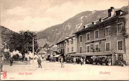 Delcampe - 73 - MOUTIERS -- Hôtel Bertoli - Moutiers