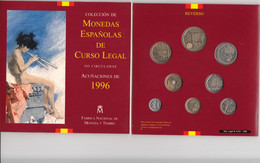 CRC0031 CARTERA MONEDAS ESPAÑA PESETAS 1996 30 - Andere & Zonder Classificatie