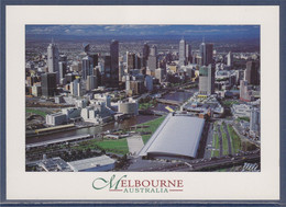 Melbourne Vue Générale Au 1er Plan Le Centre Des Expositions, Australie Carte Postale Neuve - Melbourne