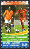 GRENADA - 1v - MNH - Côte D'Ivoire Vs Portugal - FIFA Football World Cup - South Africa 2010 - Fußball Voetbal Futebol - 2010 – South Africa