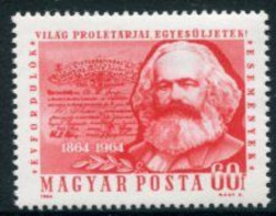 HUNGARY 1964 Centenary Of 1st International: Marx MNH / **.  Michel 2068 - Ongebruikt