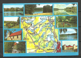 Germany Deutschand RHEINSBERGer Seengebiet Sent 1999 With Stamp - Rheinsberg