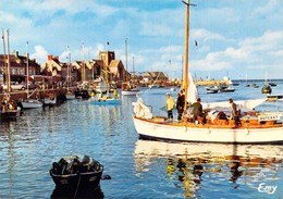 Delcampe - 50 - BARFLEUR - Le Soir A La Rentrée Des Yachts. OUTCAST - Barfleur