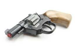 Vintage TOY GUN : IDEAL SUPER MODELL SUPER 8 - L=15cm - 19??s - Keywords : Cap - Cork - Rifle - Revolver - Pistol - Armes Neutralisées