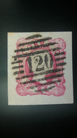 D.PEDRO V - CABELOS ANELADOS - MARCOFILIA  - 1ª REFORMA POSTAL - (120) GUARDA - Used Stamps
