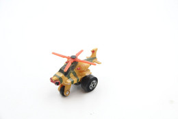 Vintage GALOOB Micro Machines Road Champs USA  Attack Helicopter - 1988 - VGC ( Mini Toy Cars ) - Matchbox