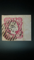 D.PEDRO V - CABELOS ANELADOS - MARCOFILIA  - 1ª REFORMA POSTAL - (129) PINHEL - Used Stamps