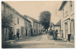 CPA - ST ANDRE-LE-GAZ (Isère) - Grande-Rue - Saint-André-le-Gaz