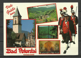 Deutschland BAD PETERSTAL Schwarzwald (gesendet 1991, Mit Briefmarke) - Bad Peterstal-Griesbach