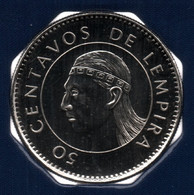 HONDURAS 50 CENTAVOS DE LEMPIRA 2005 KM# 84a - Honduras