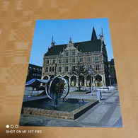 Bocholt - Rathaus Mit Europabrunnen - Bocholt