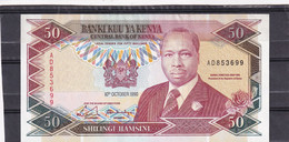 Kenia 50 Shillings 1990 Rare  Unc - Autres - Afrique