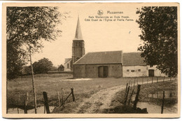 CPA - Carte Postale  - Belgique - Massemen - Côté Ouest De L'Eglise Et Vieille Ferme  (MO17489) - Wetteren