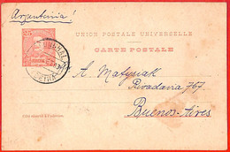 Aa3944 - PORTUGAL Funchal - POSTAL HISTORY -  POSTCARD To  ARGENTINA -  1904 - Afrique Portugaise