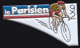 71796- Pin's-Cyclisme.Journal Le Parisien.Presse. - Cyclisme