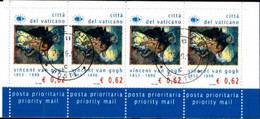 42344) VATICANO-Grandi Maestri Della Pittura (4 Esemplari Da 0,62 €) - LIBRETTO - 23 Settembre 2003-SERIE COMPLETA-USATO - Cuadernillos