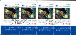 42344) VATICANO-Grandi Maestri Della Pittura (4 Esemplari Da 0,62 €) - LIBRETTO - 23 Settembre 2003-SERIE COMPLETA-USATO - Markenheftchen