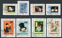 HUNGARY 1963 New Year Used.  Michel 1983-90 - Oblitérés
