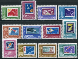 HUNGARY 1963 Postal Ministers' Conference MNH / **.  Michel 1907-18 - Unused Stamps