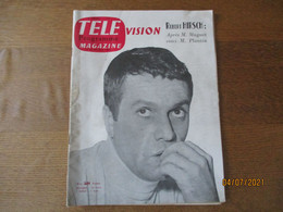 TELE VISION MAGAZINE PROGRAMME DU 24 AU 30 MARS 1957 ROBERT HIRSCH......... - Television
